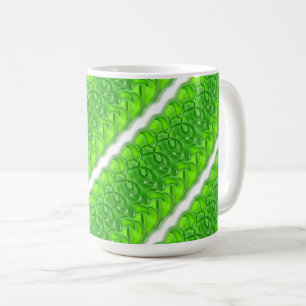 Mug - Diagonal Bands of Ivy Leaves
