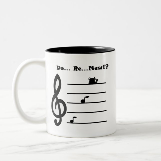 Mug "Do... re... mew ?!" (Left)