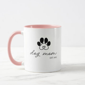Mug dog mom customizable
