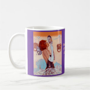 MUG ~ DRAMA GIRL THEATRE MASKS & SHAKESPEARE QUOTE