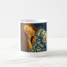 Mug "Dream in Blue" - Emotional Art for the Moment