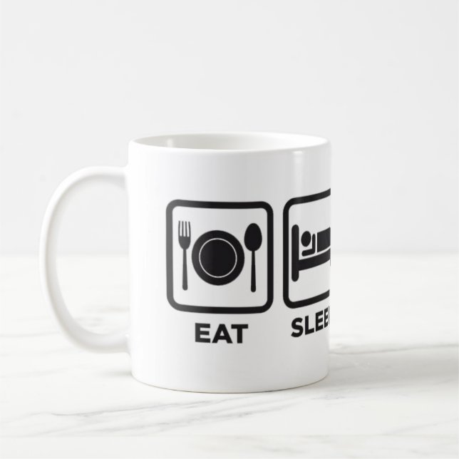 Mug | EAT, SLEEP, FLY, REPEAT (Left)