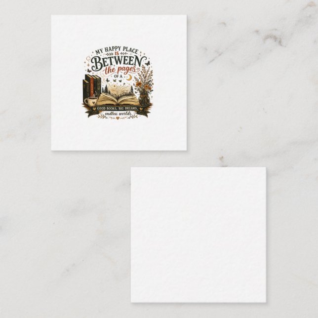 Mug Enclosure Card (Front/Back)