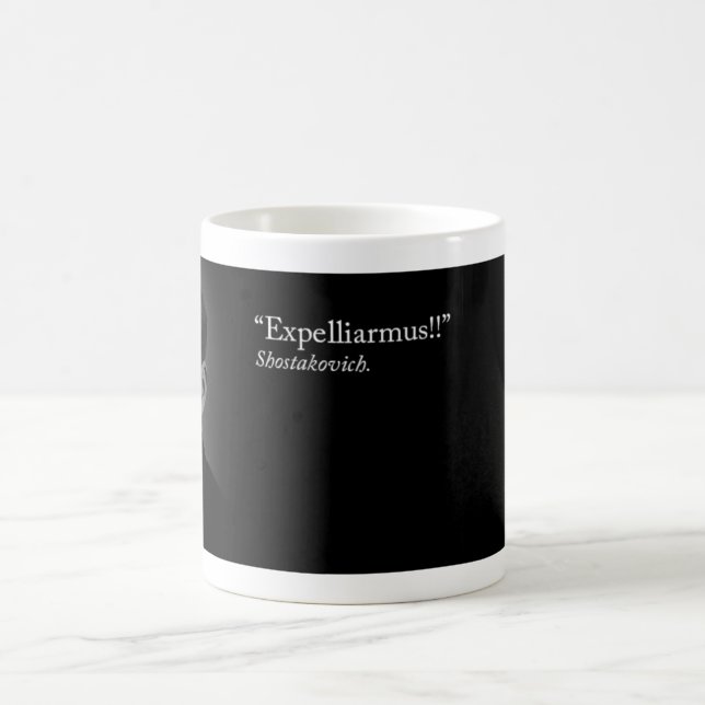 Mug: "Fake Quote of the Day" - Shostakovich Coffee Mug (Center)