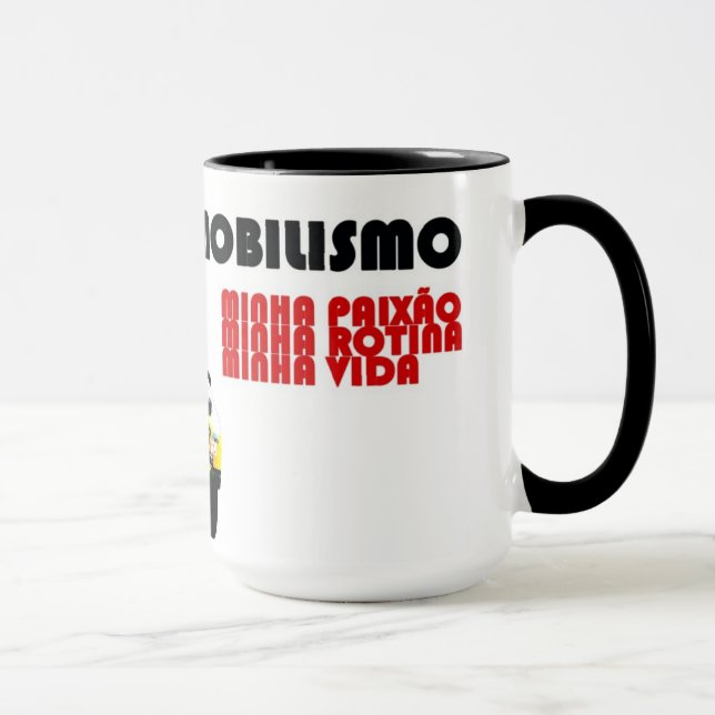 Mug - Fanatic for motoring (Right)