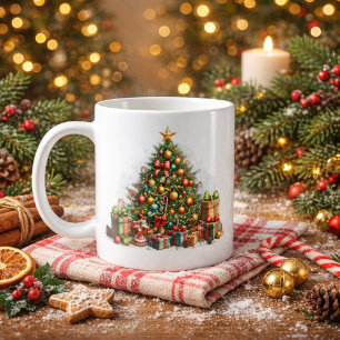 Mug festivo ideal para regalo de Navidad