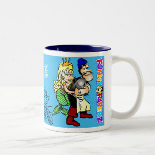 MUG: "Fisherman" Two-Tone Coffee Mug