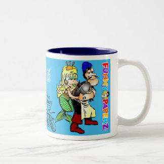 MUG: "Fisherman" Two-Tone Coffee Mug