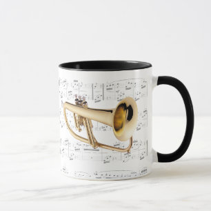 Mug - Flugelhorn with sheet music