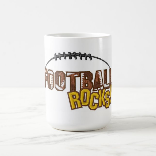 Mug/Football Rocks Coffee Mug (Center)