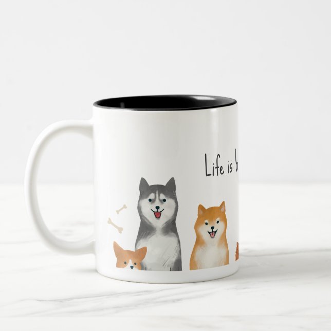 Mug for dogs lovers (Left)