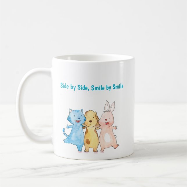 Mug for Friends and dogs lover (Left)