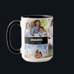 Mug for GRANDMA family Photo Collage Personalised<br><div class="desc">Introducing our personalised Mug for GRANDMA Family Photo Collage, a heartfelt and cherished gift that will warm her heart every morning. This mug is designed to showcase a collage of memorable photos, making it a truly special and personalised keepsake. We understand the joy of reaching for a hot beverage in...</div>