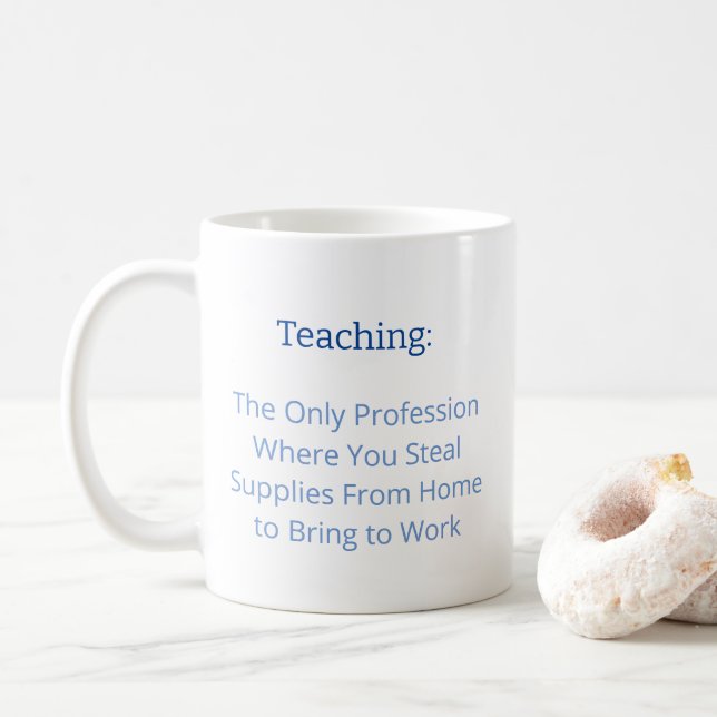 Mug for Teachers (With Donut)