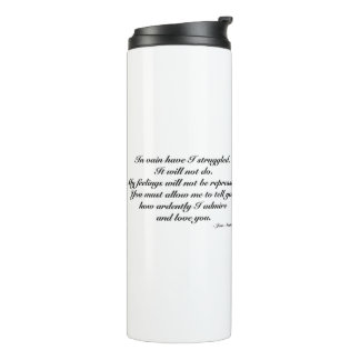 Mug for wife. Romantic/Fun quote, Jane Austen