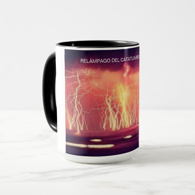 Mug from Relámpago del Catatumbo- Venezuela. (Front Left)