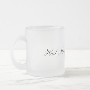 MUG FROSTED GLASS ART&DESIGN STYLE 