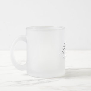 Mug FROSTED GLASS ART STYLE DESIGN