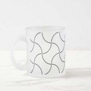 Mug FROSTED GLASS ART STYLE DESIGN