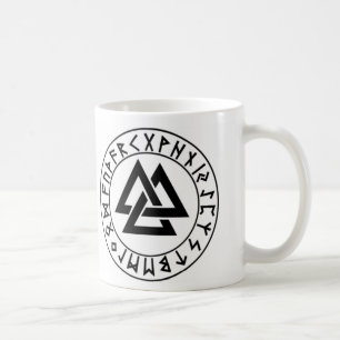 mug_fullwra Tri-Triangle Rune Shield Coffee Mug
