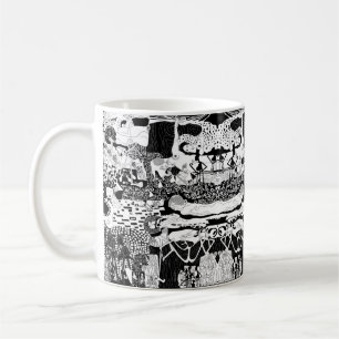 Mug Funky Dancing Man Alternative Pattern