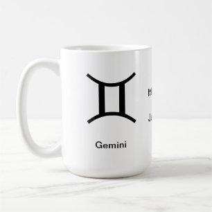 Mug - Gemini glyph