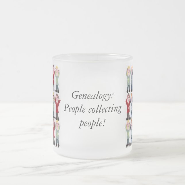 Mug - Genealogy: People collecting people (Center)