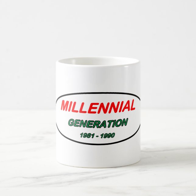 Mug generation Y - "Millennials" (Center)
