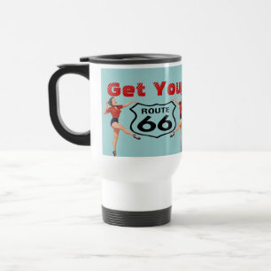 Mug Get Your Kicks On Route 66 Road Trip Nostalgia