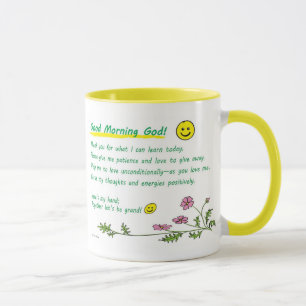 Mug: "Good Morning God!" choose size, style, Mug
