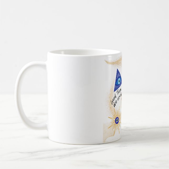 Mug GOOD THINGS ARE COMING (Left)