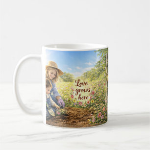 Mug - Grandma Gardening Where Love Grows