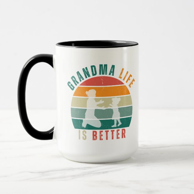 Mug- Grandma Life is Better Mug (Left)