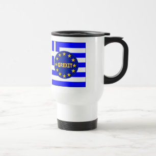 Mug Greek Flag EU Grexit