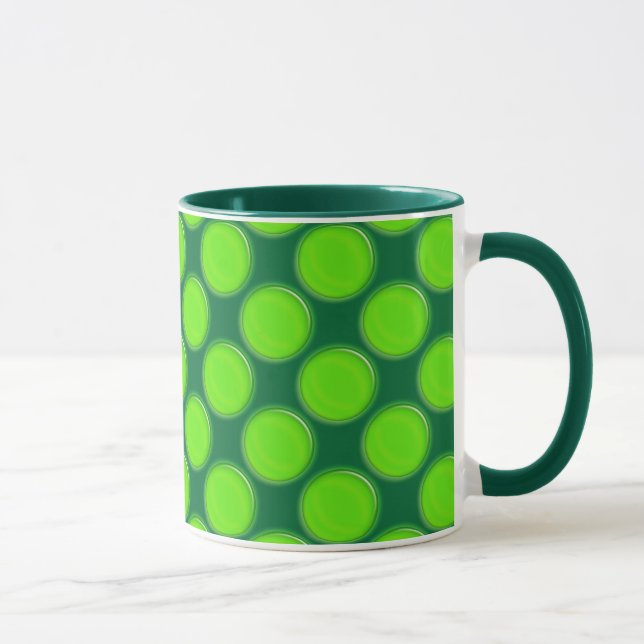 Mug - Green Dots (Right)