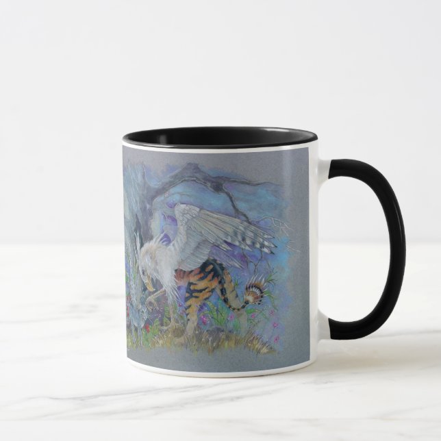 Mug - Gryphon & the Fairy Cat (Right)
