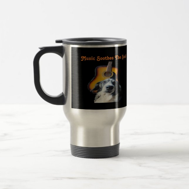 Mug Guitar Dog (Left)