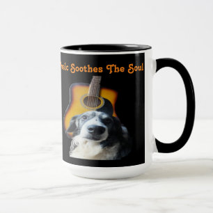 Mug Guitar Dog