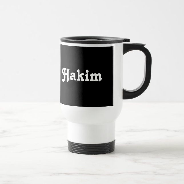 Mug Hakim (Right)