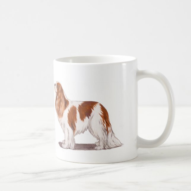 Mug : Happiness is a cavalier king c... (Right)