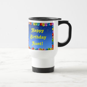 Mug Happy Birthday Aunt