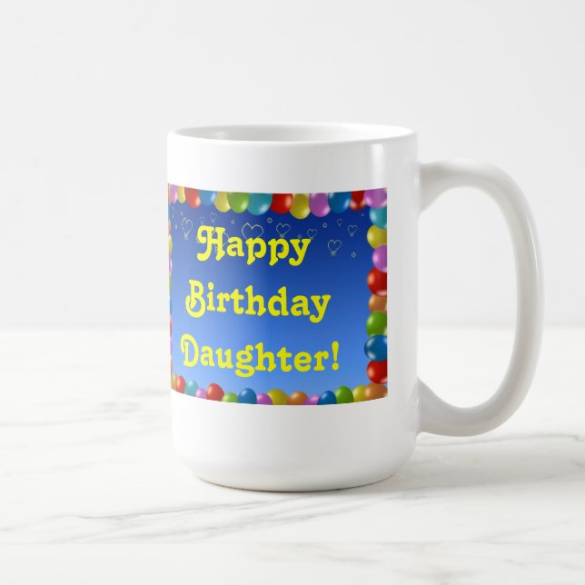 Mug Happy Birthday Daughter (Right)