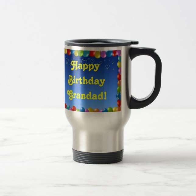 Mug Happy Birthday Grandad (Right)