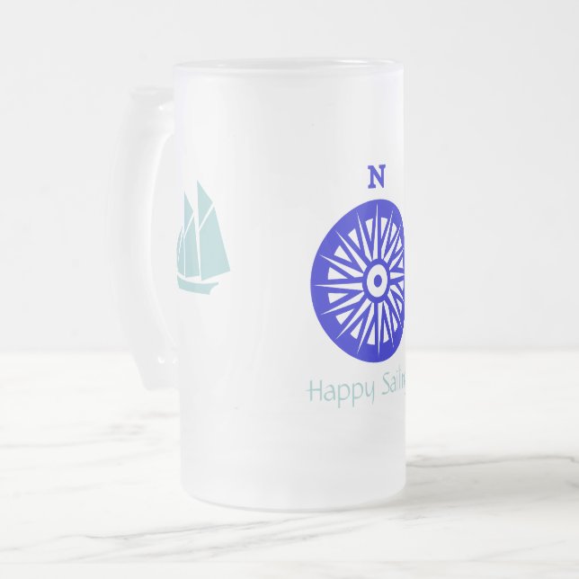 Mug - Happy Sailing (Front Left)