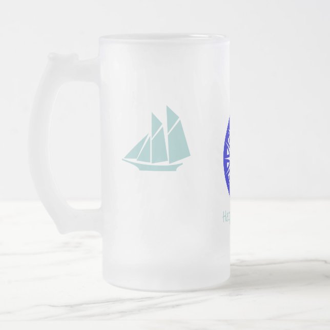 Mug - Happy Sailing (Left)