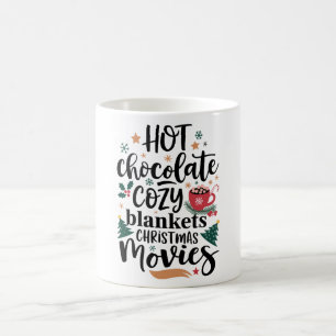 Mug-Hot Chocolate Cozy Christmas Vibes Collection Coffee Mug