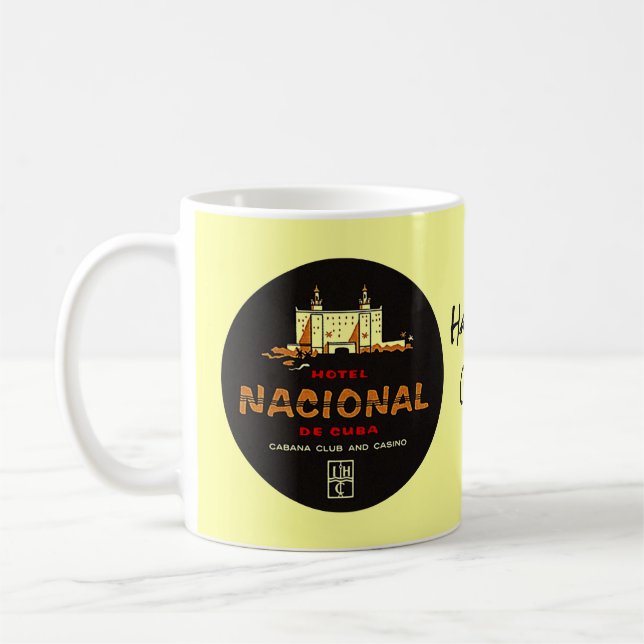 Mug HOTEL NACIONAL DE CUBA Deluxe Travel Nostalgia (Left)