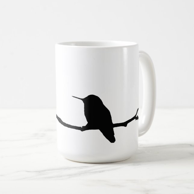 Mug - Hummingbird Silhouette (Front Right)