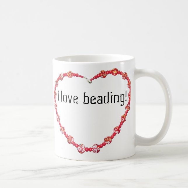 Mug - I Love Beading (Right)
