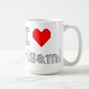 Mug “I Love Origami "